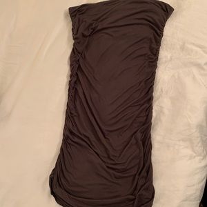 Zara - Ruched Tube Top Tunic